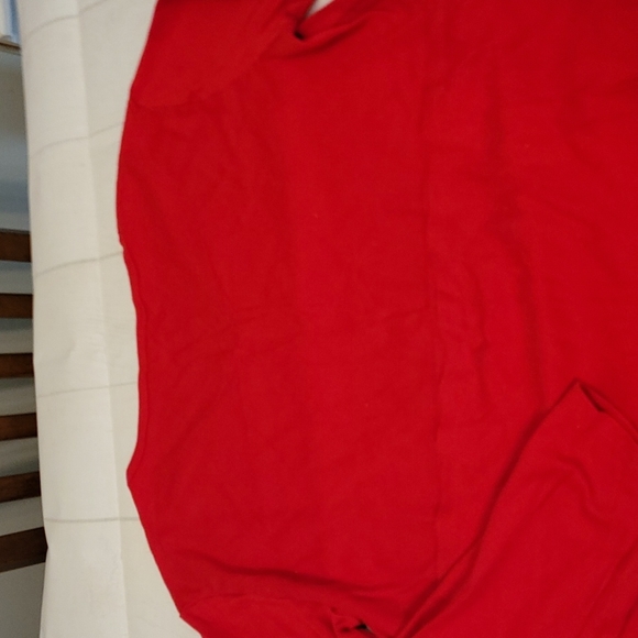 Victoria Secret night shirt. knee length night gown, red, size Small - Picture 6 of 8